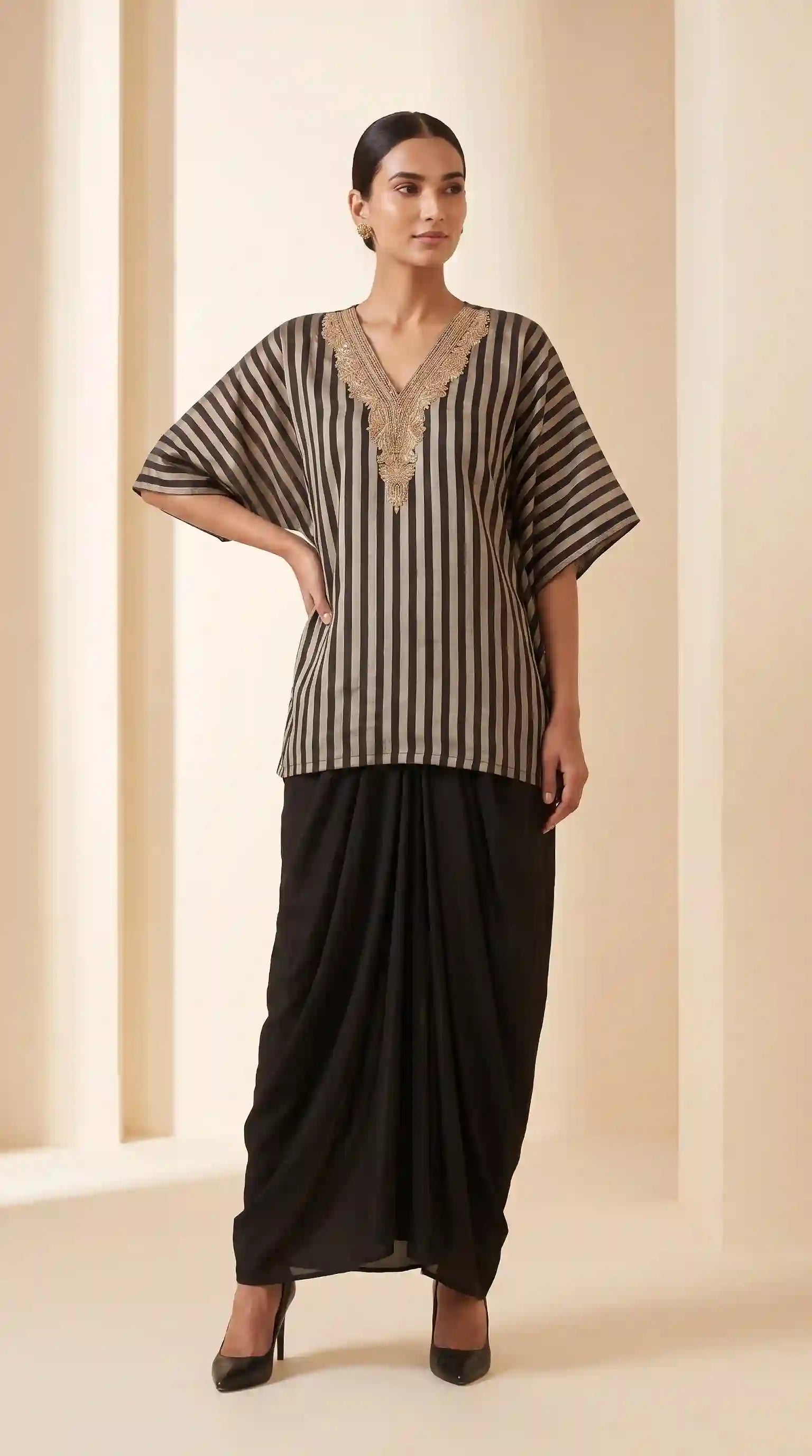 CHAND TARA - Kaftan-Skirt Set