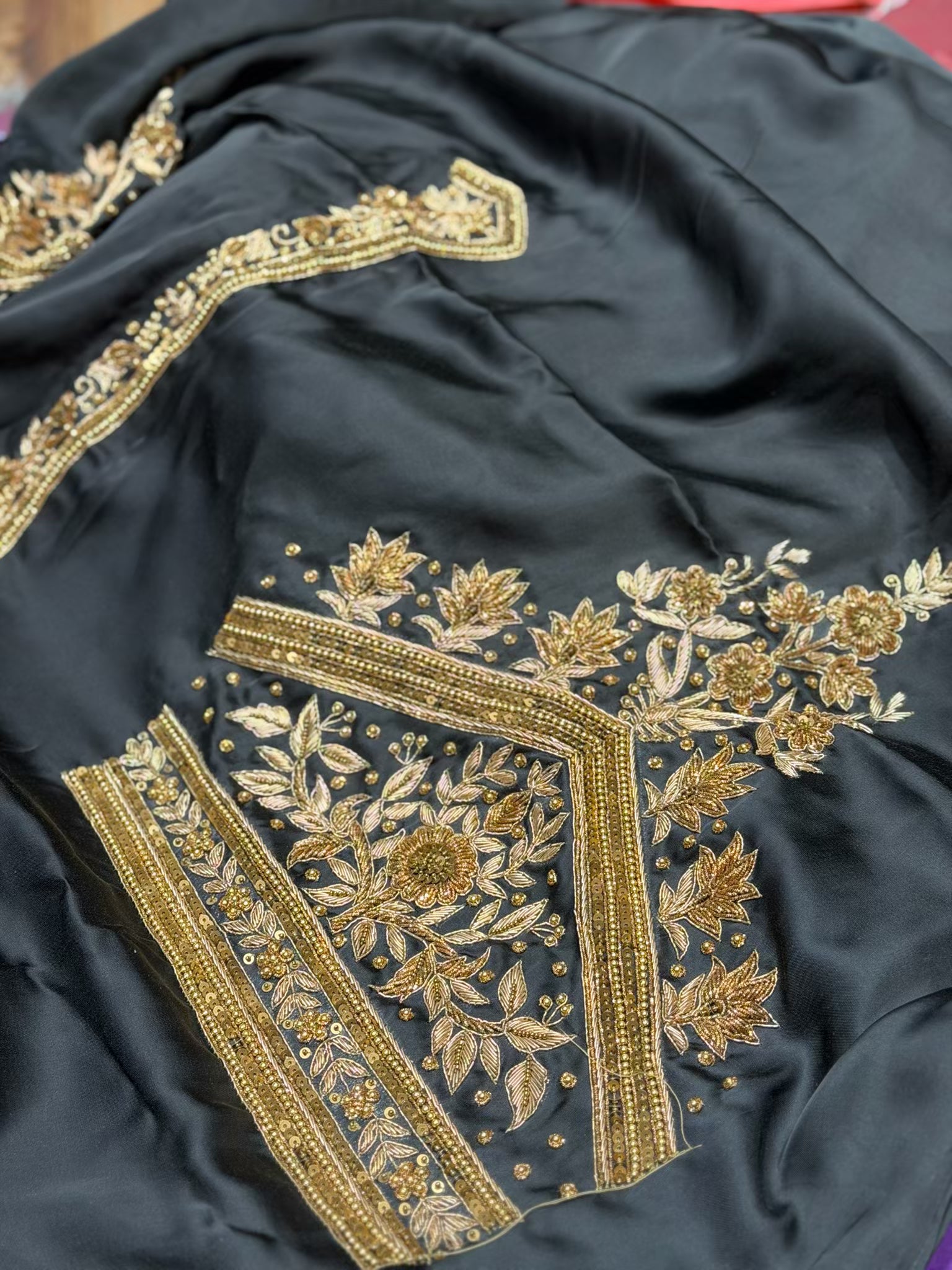 SITARA - Crop Top-Palazzo Pant and Blazer Set