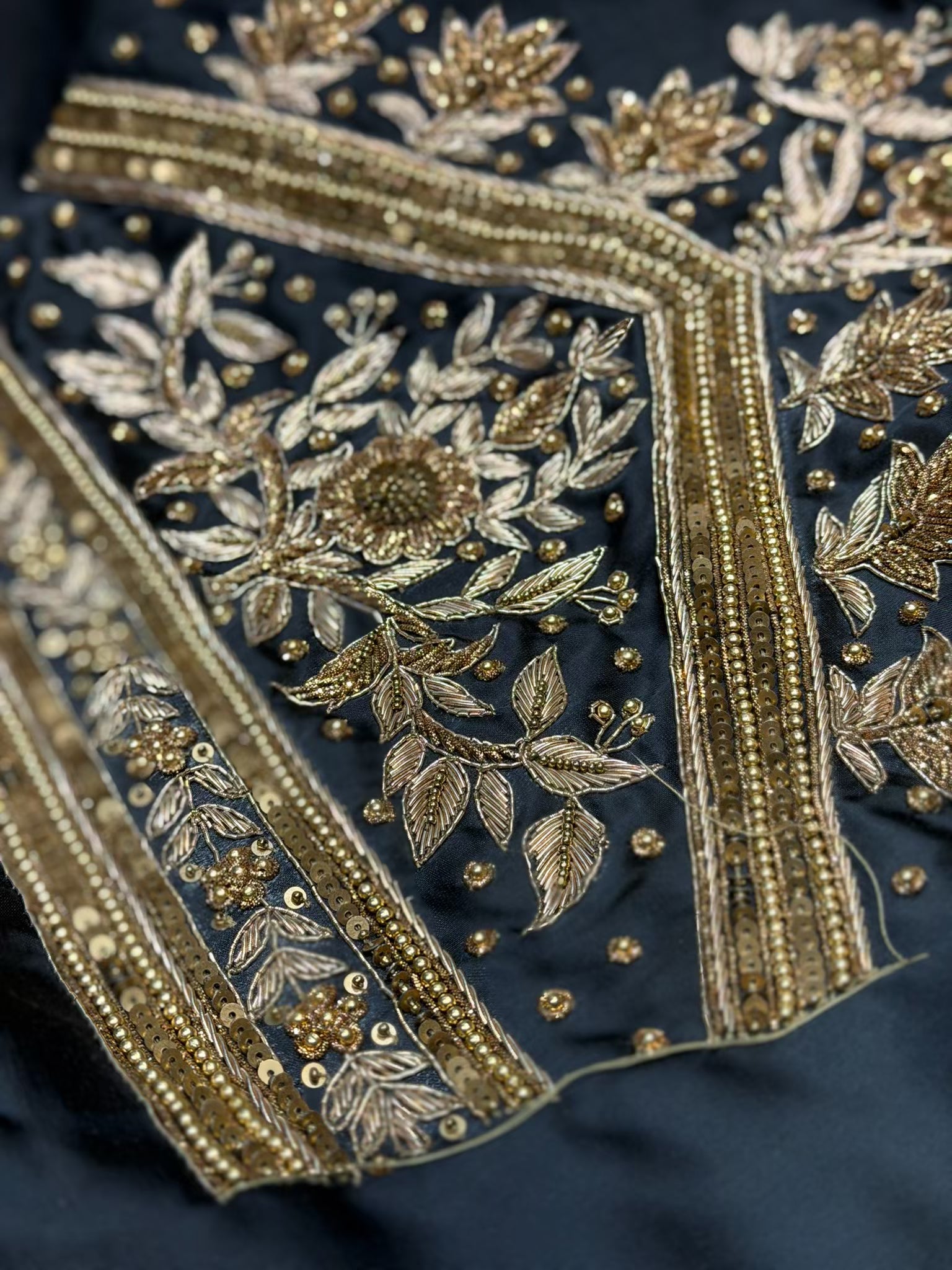 SITARA - Crop Top-Palazzo Pant and Blazer Set