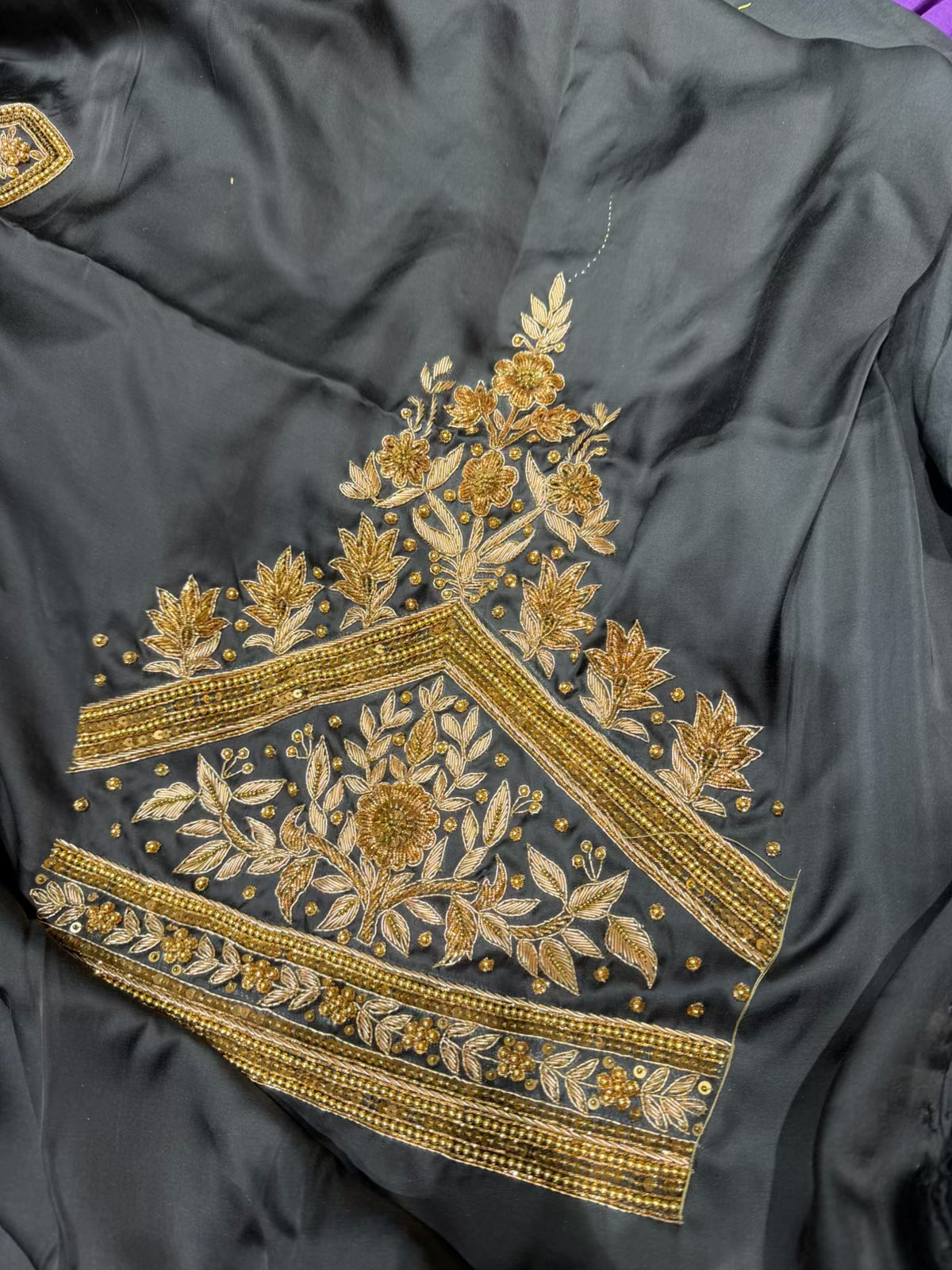 SITARA - Crop Top-Palazzo Pant and Blazer Set