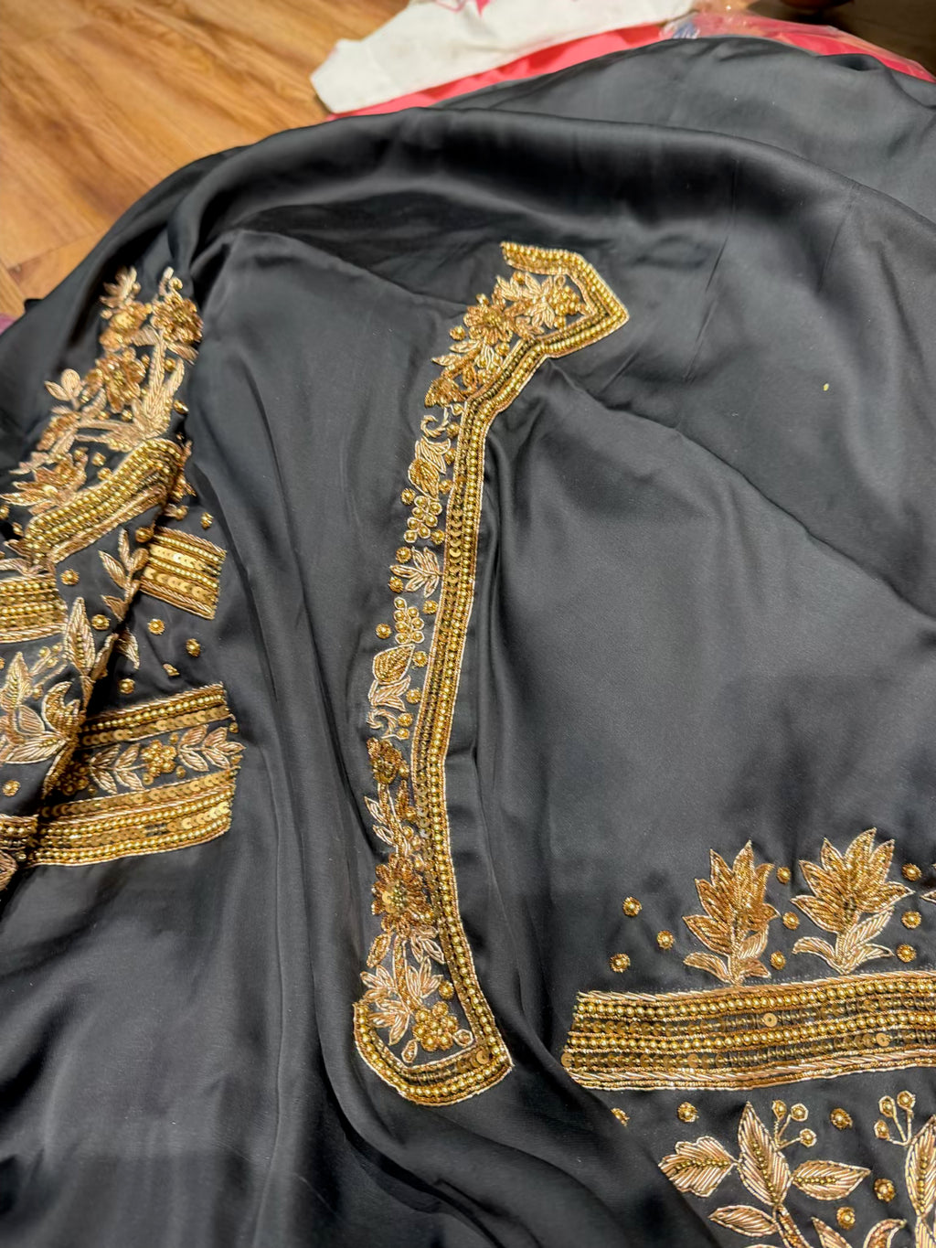 SITARA - Crop Top-Palazzo Pant and Blazer Set