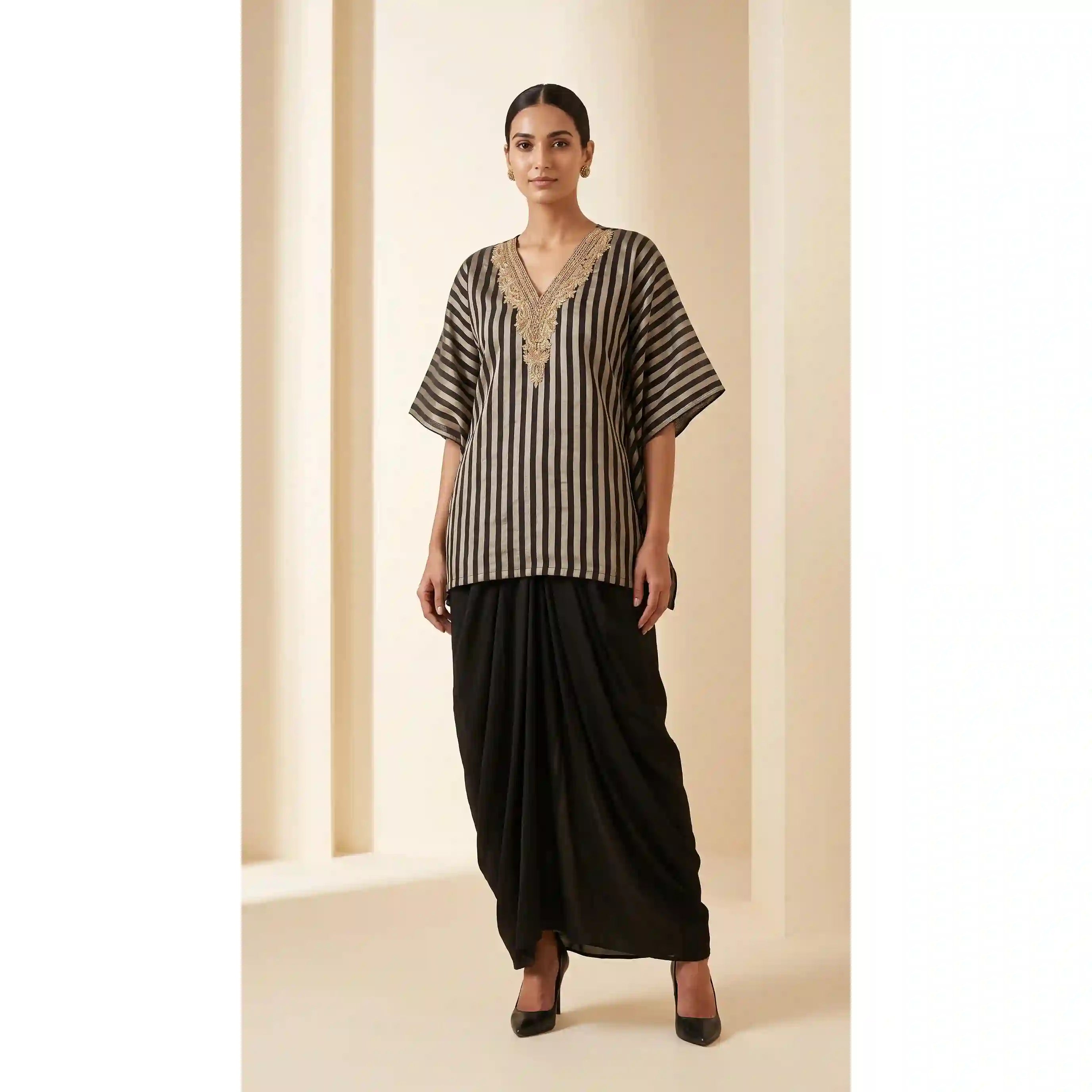 CHAND TARA - Kaftan-Skirt Set