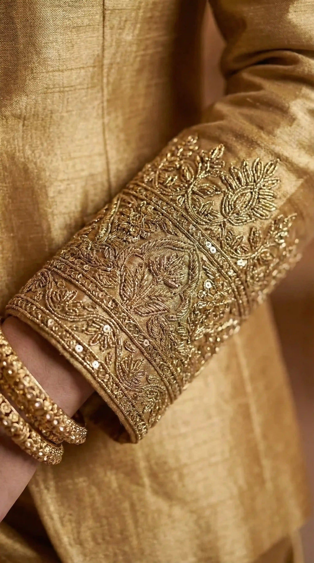 SWARNA - Blouse Draped Skirt and Blazer Set