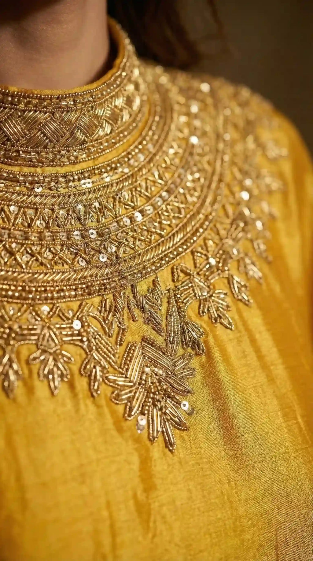 HALDAR - Kaftan-Draped Skirt Set