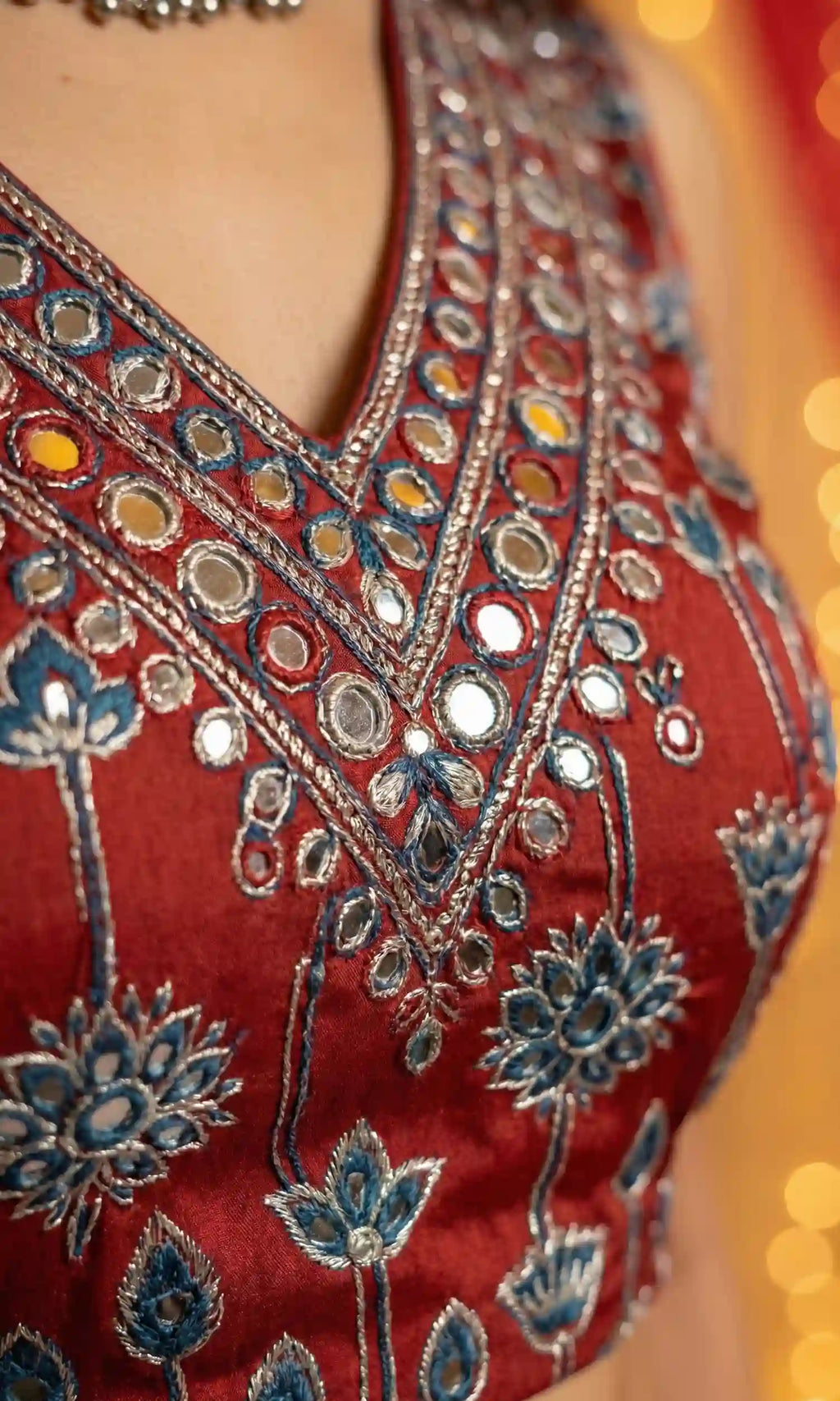 KAVYA - Blouse-Dhoti Pant Set