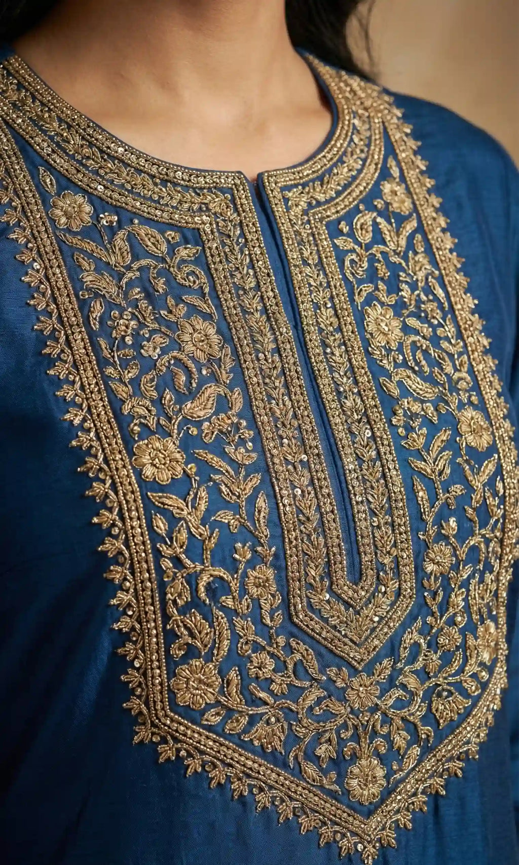 VYOMA - Kurta-Draped Skirt Set