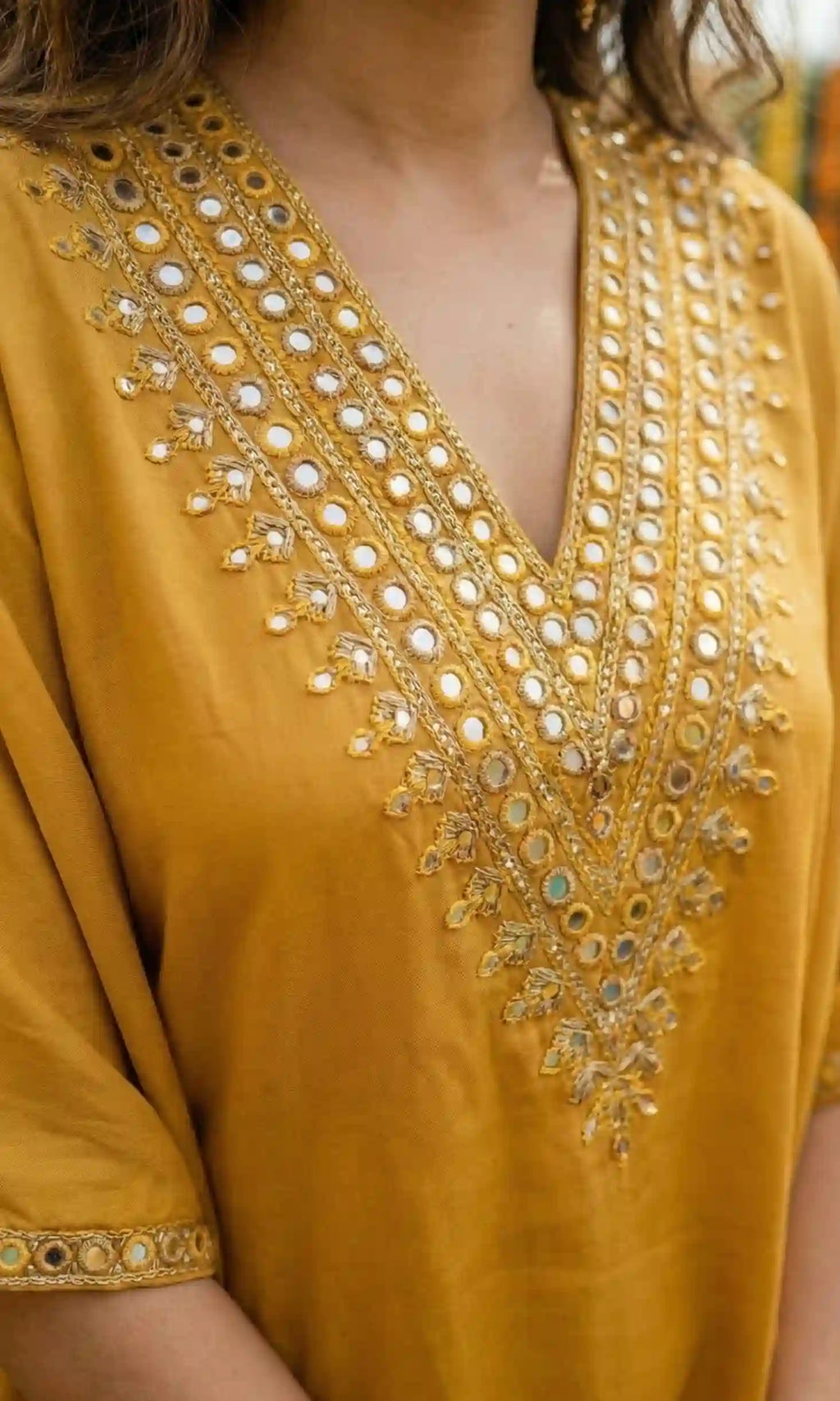 PRAVA - Kaftan-Dhoti Pants Set