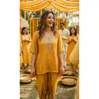 PRAVA - Kaftan-Dhoti Pants Set