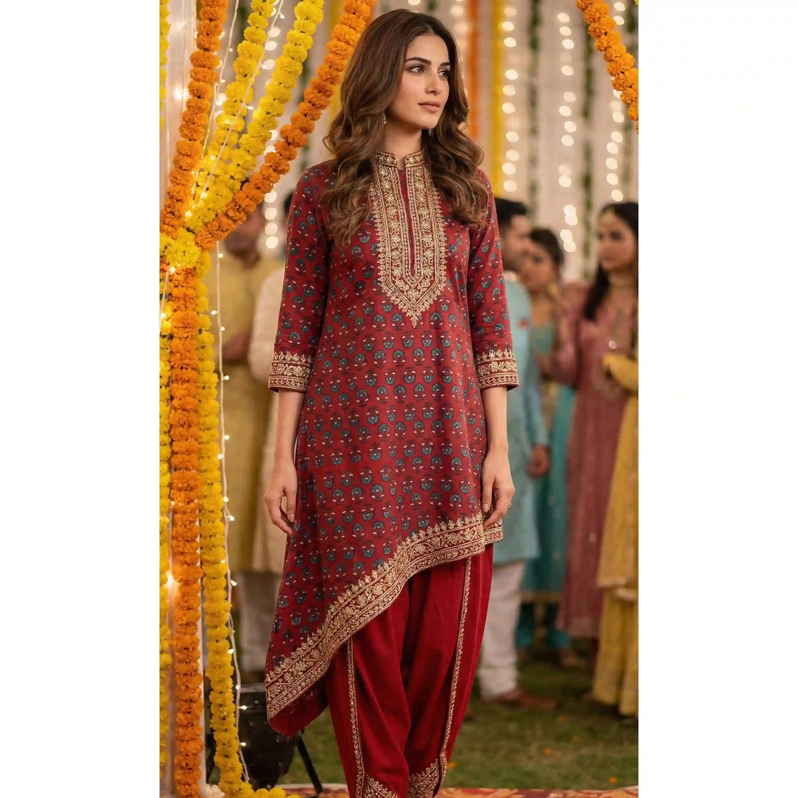 KRITI - Kurta-Dhoti Pant Set