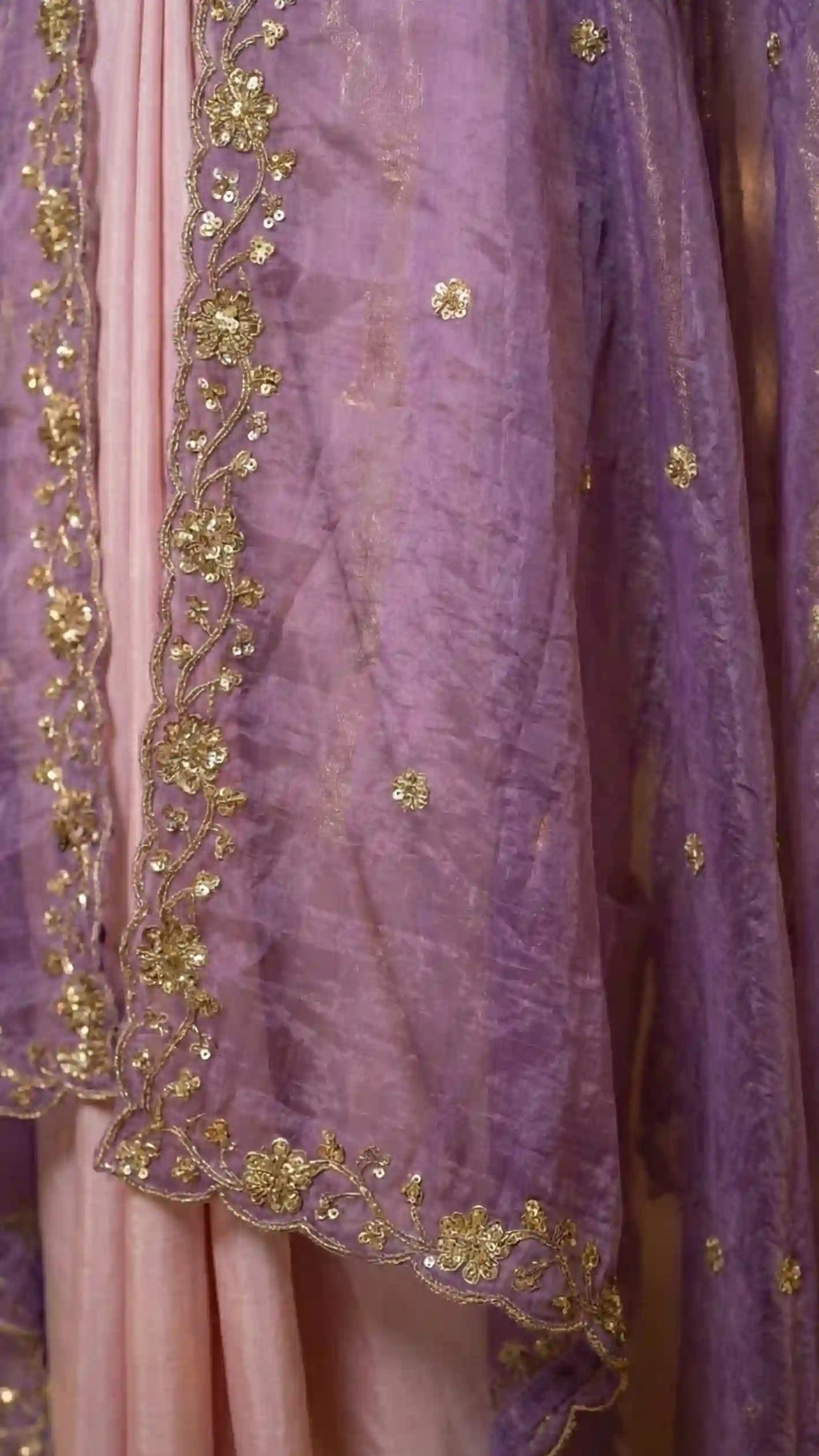 ARRA - Halter Neck Blouse-Draped Skirt and Cape